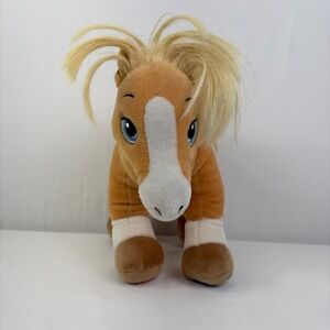 Build-A-Bear‎ Horse & Hearts Riding Club Palomino American Quarter Horse Plush